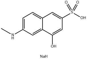 sodium 4-hydroxy-6-(methylamino)naphthalene-2-sulphonate