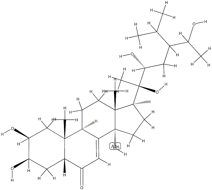 (22R,24ξ)-2β,3β,14,20,22,28-Hexahydroxy-5β-stigmast-7-en-6-one