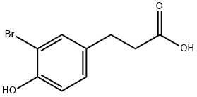 3-(3-溴-4-羟基苯基)丙酸