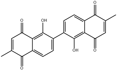 2,2'-Dimethyl-5,5'-dihydroxy-6,6'-bi[1,4-naphthoquinone]