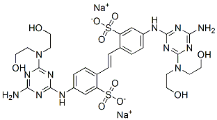 disodium 4,4'-bis[[4-amino-6-[bis(2-hydroxyethyl)amino]-1,3,5-triazin-2-yl]amino]stilbene-2,2'-disulphonate
