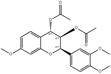 trans-2,3,cis-3,4-3',4',7-Trimethoxy-3,4-flavandiol diacetate