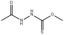 (Acetylamino)thiocarbamic acid O-methyl ester