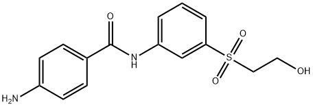 4-氨基-N-[3-(2-羟乙基)磺酰基]苯基苯甲酰胺