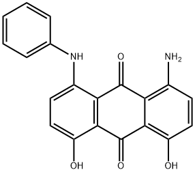 1-氨基-4,5-二羟基-8-(苯氨基)-9,10-蒽二酮