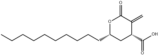 (4R)-6α-Decyltetrahydro-3-methylene-2-oxo-2H-pyran-4α-carboxylic acid