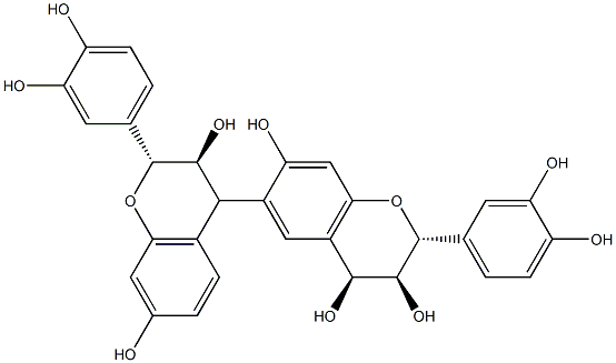 (2R,2'R,3S,3'S,4S,4'R)-3,3',4,4'-Tetrahydro-2,2'-bis(3,4-dihydroxyphenyl)-4,6'-bi[2H-1-benzopyran]-3,3',4',7,7'-pentol