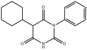 1-Phenyl-5-cyclohexylbarbituric acid