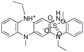 7,14-diethyl-7,14-dihydro-5-methylquinoxalino[2,3-b]phenazinium methyl sulphate