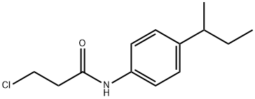 N-(4-丁-2-基苯基)-3-氯-丙酰胺