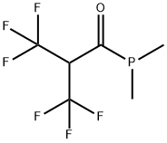 Dimethyl[3,3,3-trifluoro-1-oxo-2-(trifluoromethyl)propyl]phosphine