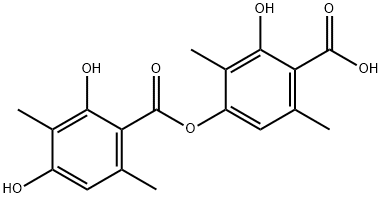 4-(2,4-Dihydroxy-3,6-dimethylbenzoyloxy)-2-hydroxy-3,6-dimethylbenzoic acid