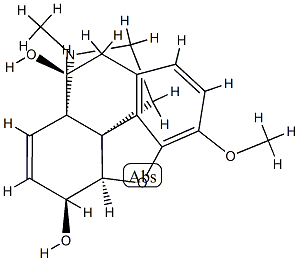 (13β,14β)-7,8-Didehydro-4,5α-epoxy-3-methoxy-17-methylhasubanan-6α,9α-diol