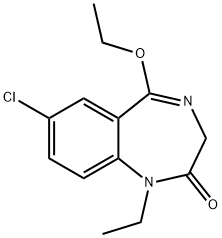 7-Chloro-5-ethoxy-1-ethyl-1H-1,4-benzodiazepin-2(3H)-one
