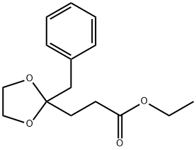 ethyl 2-benzyl-1,3-dioxolane-2-propionate