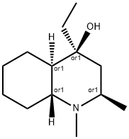 4-Quinolinol, 4alpha-ethyl-1,2,3,4,4aalpha,5,6,7,8,8abeta-decahydro-1, 2beta-dimethyl-
