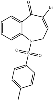4-Bromo-2,5-dihydro-1-(p-tolylsulfonyl)-1H-1-benzazepin-5-one