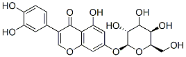 3-(3,4-dihydroxyphenyl)-5-hydroxy-7-[(2S,3R,5R,6R)-3,4,5-trihydroxy-6- (hydroxymethyl)oxan-2-yl]oxy-chromen-4-one