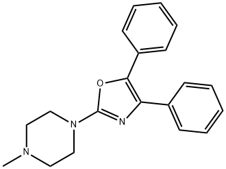 1-(4,5-diphenyl-1,3-oxazol-2-yl)-4-methyl-piperazine