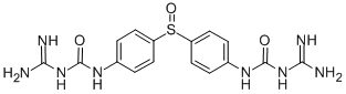 1,1'-[Sulfinyldi(p-phenylene)]bis(3-amidinourea)