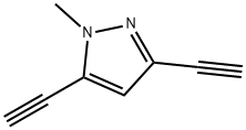 1H-Pyrazole, 3,5-diethynyl-1-methyl- (9CI)