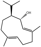 (1S,2E,6E,10S)-3,7-Dimethyl-10-isopropyl-2,6-cyclodecadien-1-ol