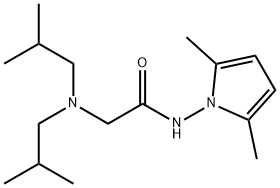 2-(Diisobutylamino)-N-(2,5-dimethyl-1H-pyrrol-1-yl)acetamide