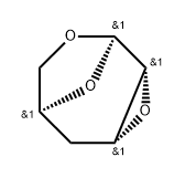 .beta.-ribo-Hexopyranose, 1,6:2,3-dianhydro-4-deoxy-
