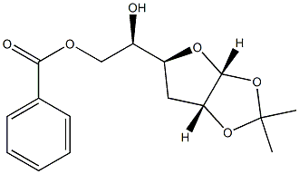 1-O,2-O-Isopropylidene-6-O-benzoyl-3-deoxy-α-D-ribo-hexofuranose