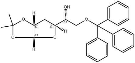 1-O,2-O-Isopropylidene-6-O-(triphenylmethyl)-3-deoxy-α-D-ribo-hexofuranose