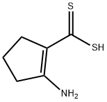 2-Aminocyclopentene-1-carbodithioic acid