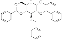 烯丙基2,3-二-O-苄基-4,6-O-亚苄基-Α-D-吡喃葡萄糖苷