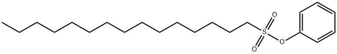 1-Pentadecanesulfonic acid phenyl ester