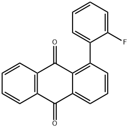 1-(2-Fluorophenyl)-9,10-anthraquinone