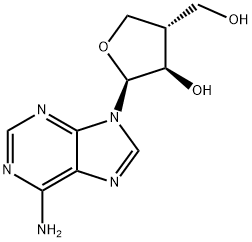 9-[3-(Hydroxymethyl)-3-deoxy-β-L-threo-tetrofuranosyl]-9H-purin-6-amine