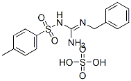 2-benzyl-1-(4-methylphenyl)sulfonyl-guanidine, sulfuric acid
