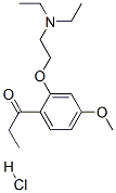 1-[2-(2-diethylaminoethoxy)-4-methoxy-phenyl]propan-1-one hydrochlorid e