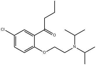 5'-Chloro-2'-[2-(diisopropylamino)ethoxy]butyrophenone