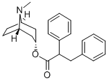 α-Phenylbenzenepropionic acid 8-methyl-8-azabicyclo[3.2.1]octan-3-yl ester