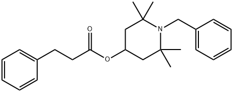 1-Benzyl-2,2,6,6-tetramethyl-4-piperidinol=3-phenylpropionate