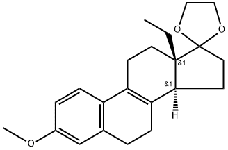 13-乙基-3-甲氧基甾烷-1,3,5(10)-三烯-17-酮-17-环亚乙基缩酮