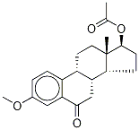 17-O-Acetyl-3-O-Methyl-6-oxo 17β-Estradiol