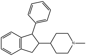 1-Methyl-4-(1-phenylindan-2-yl)piperidine