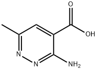 4-Pyridazinecarboxylic  acid,  3-amino-6-methyl-