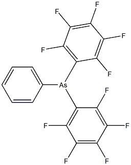 Bis(pentafluorophenyl)phenylarsine