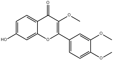 2-(3,4-Dimethoxyphenyl)-7-hydroxy-3-methoxy-4H-chromen-4-one