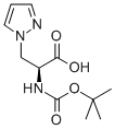 BOC-3-(1-PYRAZOLYL)-L-ALANINE ; L-N-BOC-3-PYRAZOL-1-YL-ALANINE