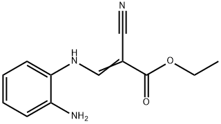 3-(2-AMINO-PHENYLAMINO)-2-CYANO-ACRYLIC ACID ETHYL ESTER