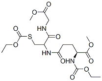 N2-Ethoxycarbonyl-N5-[1-[(carboxymethyl)carbamoyl]-2-(ethoxycarbonylthio)ethyl]-L-glutamine dimethyl ester