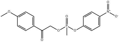 1-(4-methoxyphenyl)-2-[methyl-(4-nitrophenoxy)phosphoryl]oxy-ethanone